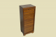 1960er Rolladen Schrank ANTIK Eiche VINTAGE Büromöbel Noten Kommode von 1960