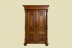 1880er Kleiderschrank ANTIK Gründerzeit VINTAGE Eiche Säulen Schrank von 1880