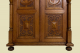 1880er Kleiderschrank ANTIK Gründerzeit VINTAGE Eiche Säulen Schrank von 1880