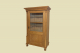 1880er Vitrine ANTIK Gründerzeit VINTAGE Weichholz Bücherschrank Schrank von 1880