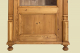 1880er Vitrine ANTIK Gründerzeit VINTAGE Weichholz Bücherschrank Schrank von 1880