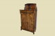 1840er Vertiko ANTIK Louis Philippe Nußbaum VINTAGE Schrank Kommode von 1840