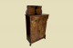 1840er Vertiko ANTIK Louis Philippe Nußbaum VINTAGE Schrank Kommode von 1840
