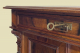 1880er Kommode ANTIK Gründerzeit VINTAGE Nußbaum Halbschrank Schrank von 1880