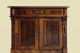 1880er Kommode ANTIK Gründerzeit VINTAGE Nußbaum Halbschrank Schrank von 1880