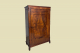 ANTIK Schrank Biedermeier VINTAGE Mahagoni Wäsche Kleiderschrank von 1820
