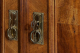 Vertiko ANTIK Gründerzeit VINTAGE Nußbaum Säulen Kommode Schrank von 1880