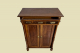 Vertiko ANTIK Gründerzeit VINTAGE Nußbaum Säulen Kommode Schrank von 1880