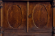 Große 90cm Kommode ANTIK Biedermeier VINTAGE Mahagoni Halbschrank von 1820
