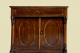 Große 90cm Kommode ANTIK Biedermeier VINTAGE Mahagoni Halbschrank von 1820
