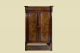 Kleiderschrank ANTIK Gründerzeit VINTAGE Nußbaum Schrank von 1880