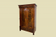 Kleiderschrank ANTIK Gründerzeit VINTAGE Nußbaum Säulen Schrank von 1880