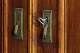 Kleiderschrank ANTIK Jugendstil VINTAGE Lebensbaum Schrank von 1920