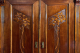 Kleiderschrank + Vertiko ANTIK Jugendstil VINTAGE Lebensbaum Schrank von 1920