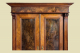 Kleiderschrank ANTIK Gründerzeit Nußbaum VINTAGE Schrank von 1880