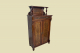 Vertiko ANTIK Gründerzeit Nußbaum Kommode Schrank Aufsatz von 1880