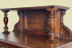 Vertiko ANTIK Gründerzeit Nußbaum Kommode Schrank Aufsatz von 1880