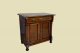 Kommode ANTIK Gründerzeit VINTAGE Nußbaum Halbschrank Schrank von 1880