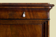 BLENDER Schrank Biedermeier Antik Handpoliert Mahagoni Wäscheschrank von 1820