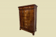 BLENDER Schrank Biedermeier Antik Handpoliert Mahagoni Wäscheschrank von 1820