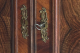 Vertiko ANTIK Gründerzeit VINTAGE Nußbaum Kommode Schrank von 1880