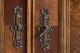 Kommode ANTIK Gründerzeit VINTAGE Nußbaum Halbschrank Schrank von 1880