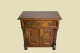 Kommode ANTIK Gründerzeit VINTAGE Nußbaum Halbschrank Schrank von 1880