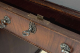 Schreibtisch ANTIK Leder VINTAGE Mahagoni Sekretär English Chesterfield Empire