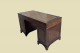Schreibtisch ANTIK Leder VINTAGE Mahagoni Sekretär English Chesterfield Empire