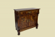 Kommode ANTIK Gründerzeit VINTAGE Nußbaum Halbschrank Schrank von 1880