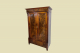 Kleiderschrank ANTIK Gründerzeit Nußbaum VINTAGE Schrank von 1880