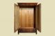 Kleiderschrank ANTIK Gründerzeit Nußbaum VINTAGE Schrank von 1880