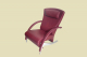 Original ROLF BENZ Sessel Vintage 3100 Bordeaux Rot Leder Relaxfunktion