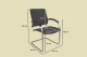 Original THONET Stuhl S74 S78 S79 Freischwinger Bürostuhl