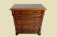 Große Kommode ANTIK Gründerzeit VINTAGE Nußbaum Sideboard Schrank von 1880