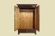 Kleiderschrank ANTIK Gründerzeit Nußbaum VINTAGE Schrank von 1880