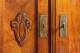 Vertiko ANTIK Jugendstil VINTAGE Nußbaum Kommode Schrank von 1920