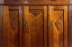 Vertiko ANTIK Jugendstil VINTAGE Nußbaum Kommode Schrank von 1920