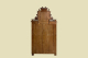 Vertiko ANTIK Gründerzeit Nußbaum Kommode Schrank Aufsatz von 1880