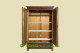 Kleiderschrank ANTIK Gründerzeit Nußbaum VINTAGE Schrank von 1880
