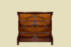1840er Kommode ANTIK Louis Philippe Mahagoni Schrank Sideboard von 1840