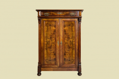 1880er Vertiko ANTIK Gründerzeit Nußbaum Kommode Schrank von 1880