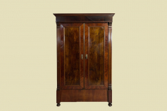 1880er Kleiderschrank ANTIK Gründerzeit Nußbaum Schrank von 1880
