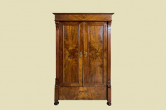 1880er Kleiderschrank ANTIK Gründerzeit Nußbaum VINTAGE Schrank von 1880