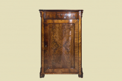 1840er Vertiko ANTIK Louis Philippe Nußbaum VINTAGE Schrank Kommode von 1840