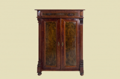 1880er Vertiko ANTIK Gründerzeit VINTAGE Nußbaum Kommode Schrank von 1880