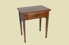 Edler 1920er ANTIK Jugendstil Tisch VINTAGE Mahagoni Schreib Beistell Tisch von 1920