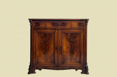 Kommode ANTIK Biedermeier VINTAGE Mahagoni Halbschrank von 1820