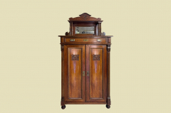 Vertiko ANTIK Jugendstil Lebensbaum VINTAGE Aufsatz Kommode Schrank von 1920