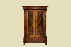 Kleiderschrank ANTIK Gründerzeit Nußbaum VINTAGE Schrank von 1880